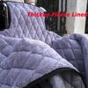 Wheelchair Warm Blanket Anti-freeze Windproof Velvet Warm Leg Lower Body Leg Cover with Zipper Black