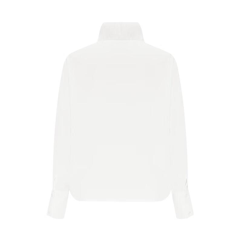 GIOVANNI VALENTINO Women's Long Sleeve Tie-Neck Shirt