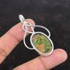 Unakite Pendant Handmade Gemstone Jewelry Elegant Pendant 925 Sterling Silver Pendant Statement Pendant Dainty Unakite Jewelry Gifts For Him