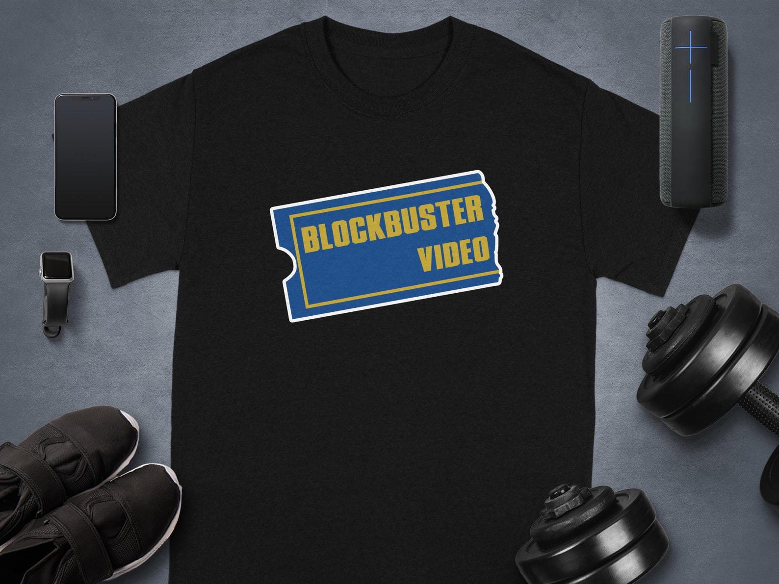 Blockbuster Video Tee T-Shirt, 90s Retro Shirt, Nostalgic Gift, Movie Rental Tee, Vintage Inspired Clothing, Throwback T-Shirt, Trendy S