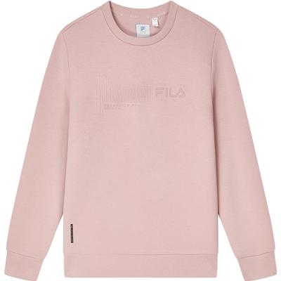 Fila 2023 Zimný Nový Pletený Pulóver Business Antibakteriálny Okrúhly Výstrih Priliehavá Mikina Pánska mikina Agar-Ružová F11M342203F-PK