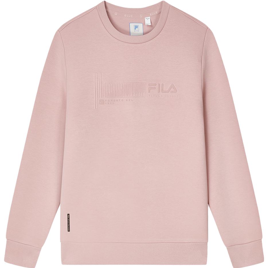 New FILA Sweatshirt Men's Agar Powder Pink F11M342203F-PK