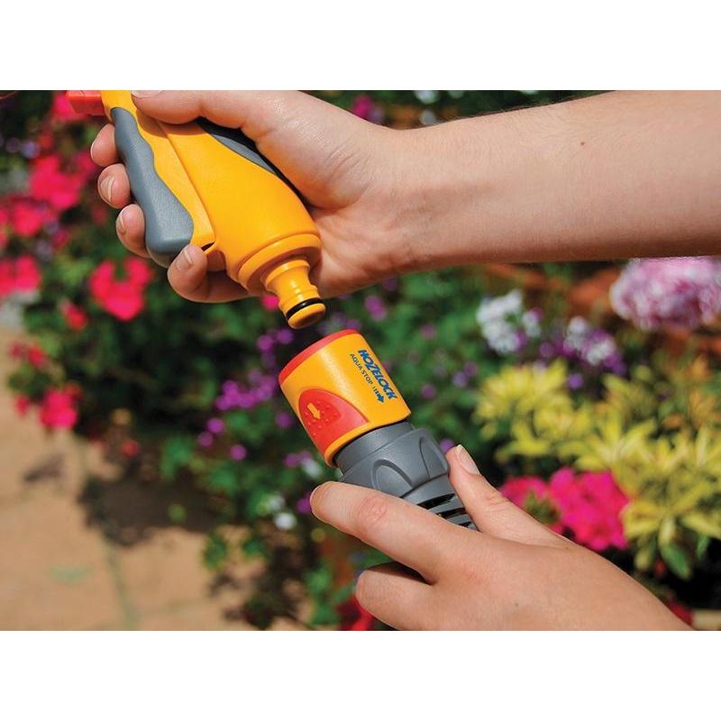 Hozelock 2065 Aquastop Plus Slangkoppling För 19 mm (3/4in) Slang