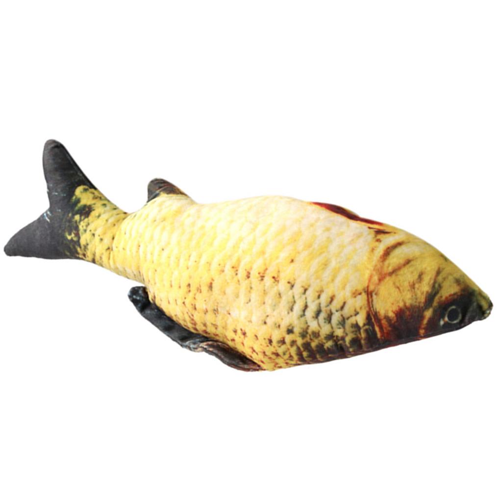 Creative 3D Carp Fish Shape Simulation Cushion Throw Pillow Children Gift Toy Sofa Home Decor