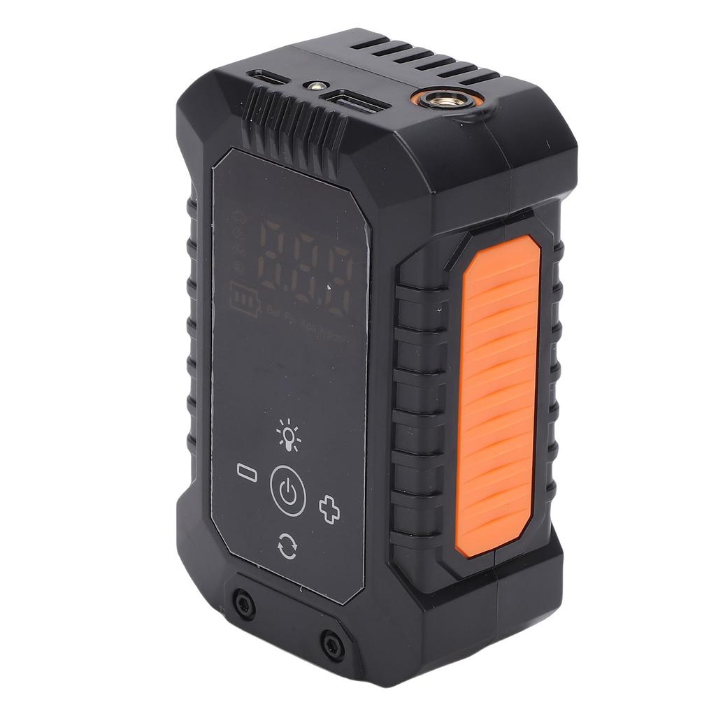 Cordless Car Tire Air Pump Auto Off 3600mAh Battery Car Air Compressor with LED Light Digital Display Black