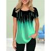 Casual Simple Versatile Top Daily Breathable Short Sleeve Comfortable T-Shirts Women’s