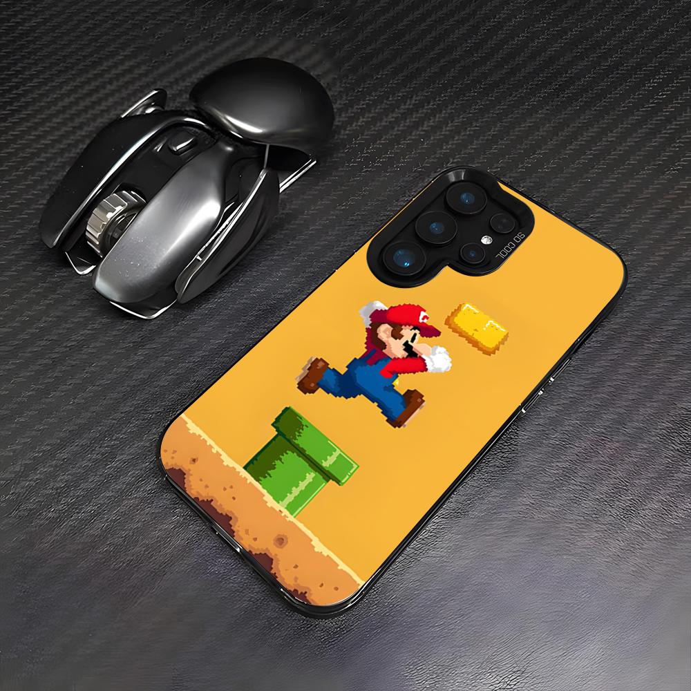 Game Super Mario Phone Case For Samsung A25 A16 A33 5G A54 A36 A35 A56 A52 A14 Shockproof Colorful Cover