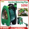 10M Garden Water Hose High Pressure 3/8'' 3-Layers PVC Water Pipe for Garden Farm Irrigation Car Wash Garden Watering Pipe