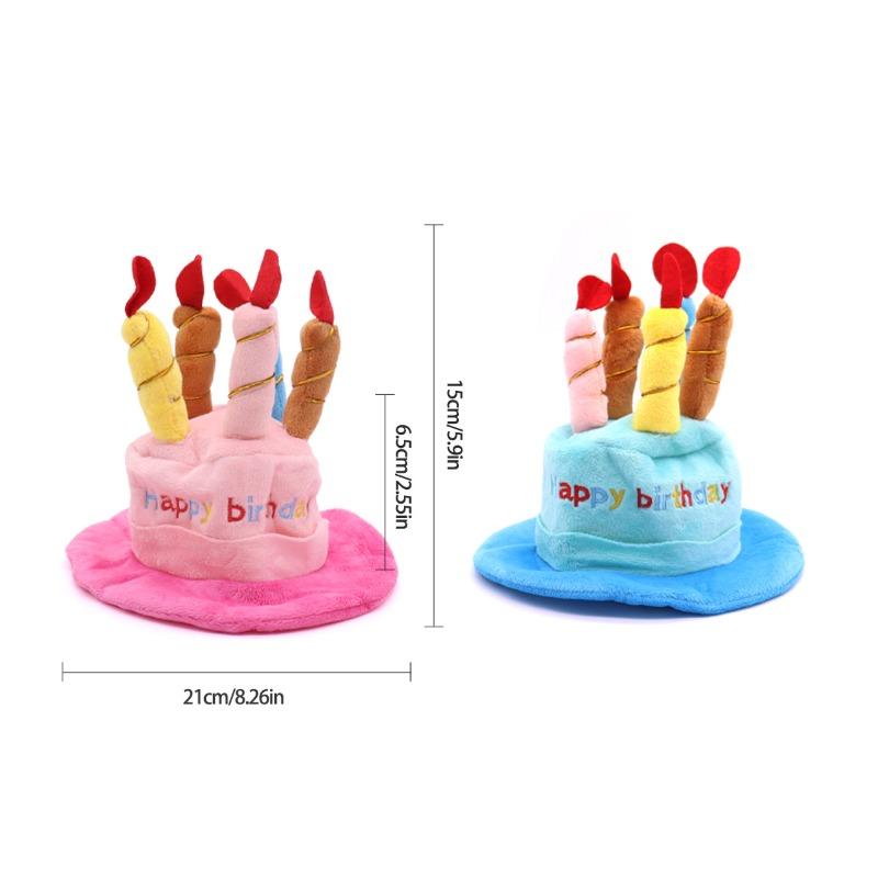 Hut für Haustiere, Hundeköpfe, Kopfschmuck für Katzen, Katzenhüte, Geburtstagshüte für Haustiere, Dekorationen, Geburtstagsoutfits für Hunde