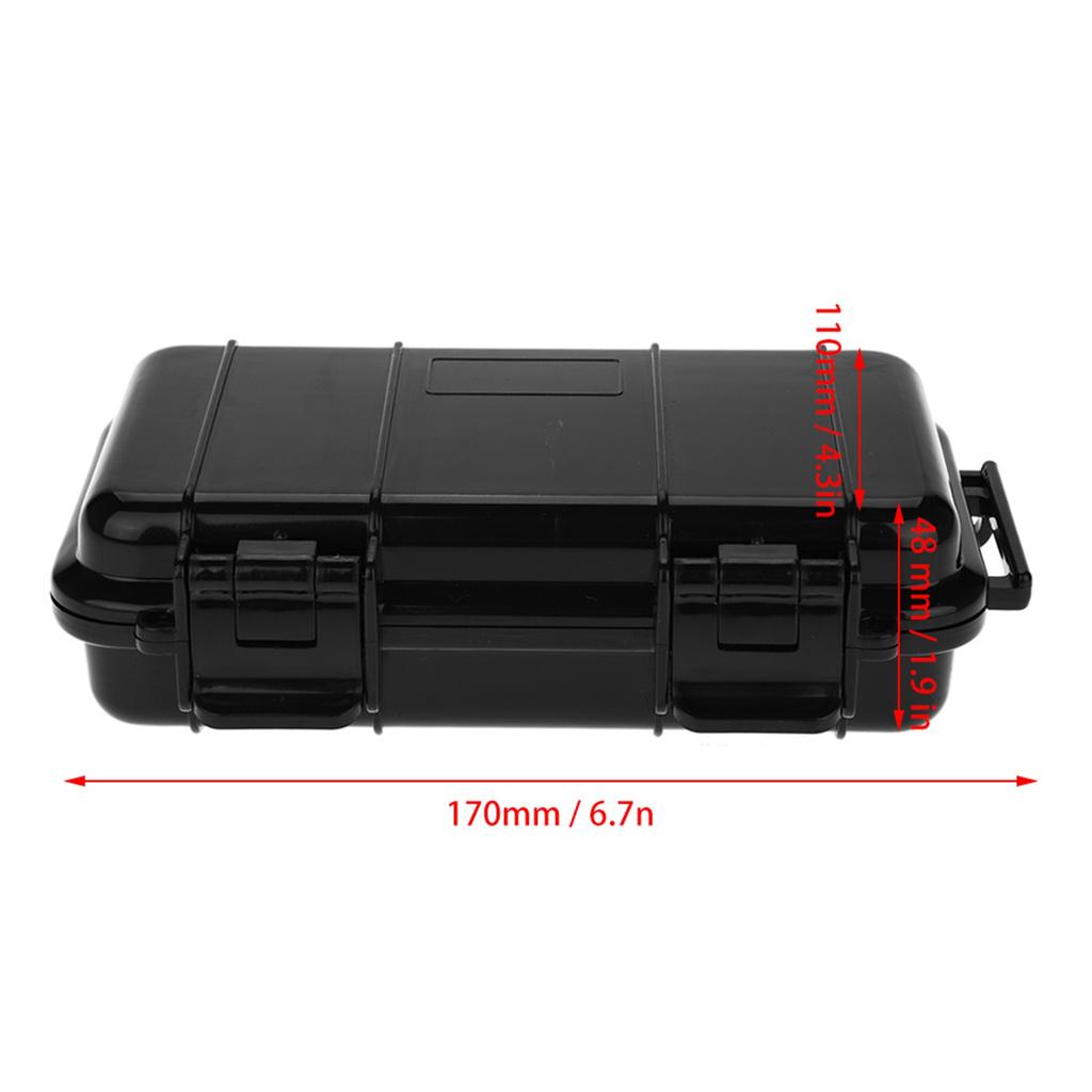 3 Types Outdoor Shockproof and Pressure Proof Waterproof Sealed Box Survival Storage Case Outdoor Storage Case Waterproof Box