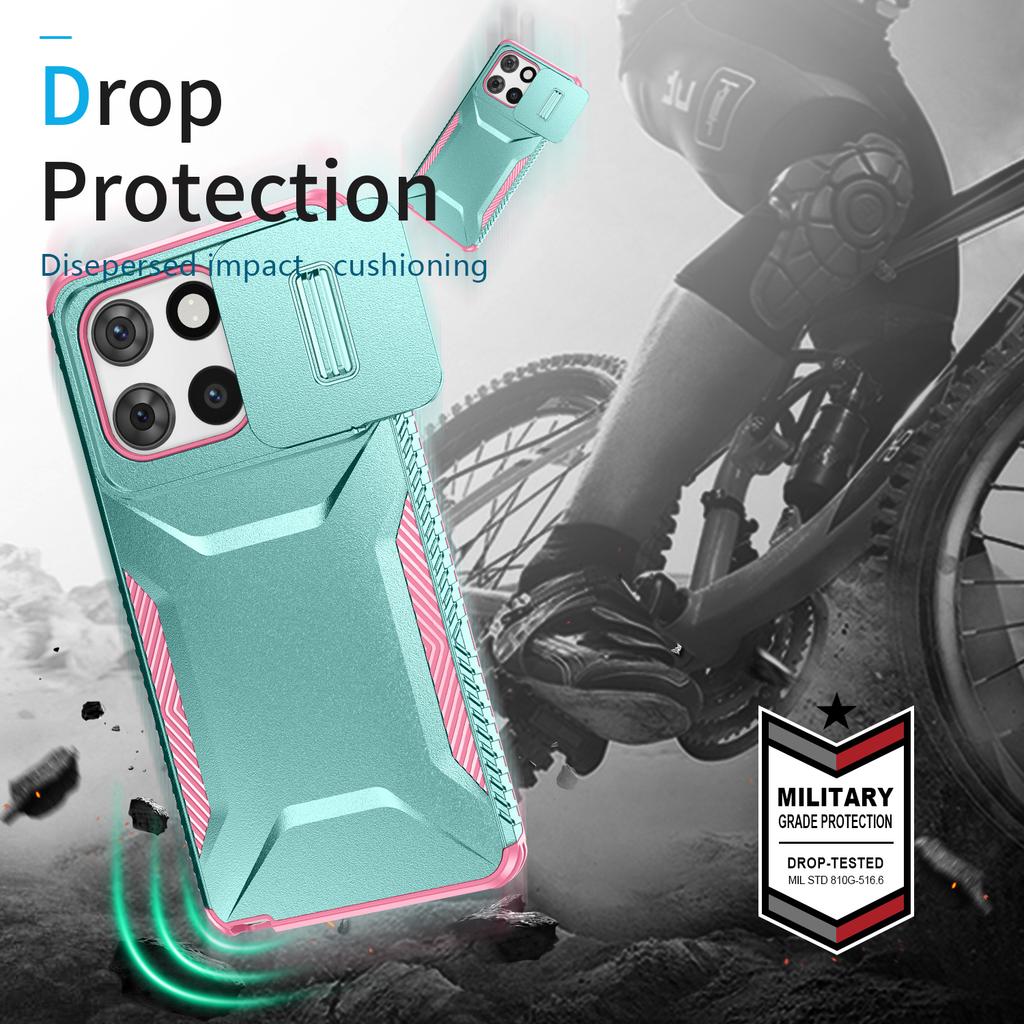 For Motorola Moto G Stylus 5G (2025) Case Camshield TPU+PC Phone Cover Non-Slip Side Edge