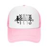 Verspielte gemusterte Katzen Linienkunst Netz Baseballkappe Lässiger Hut Outdoor Für Damen Unisex FeUnisex