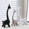 4PCS Modern Minimalist Desktop Deer Ornament Light Luxury Home Decor Foyer Wine Cabinet Living Room Creative Decoration