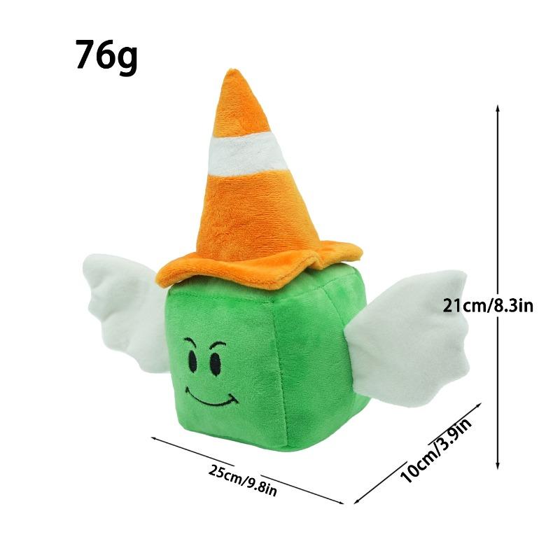 Glücksblock Plüschtier Neues Niedliches Spielstil-Plüschtier Weicher Gefüllter Würfelpuppe Kawaii Kindergeschenk Heimzimmerdeko Sammlerstück