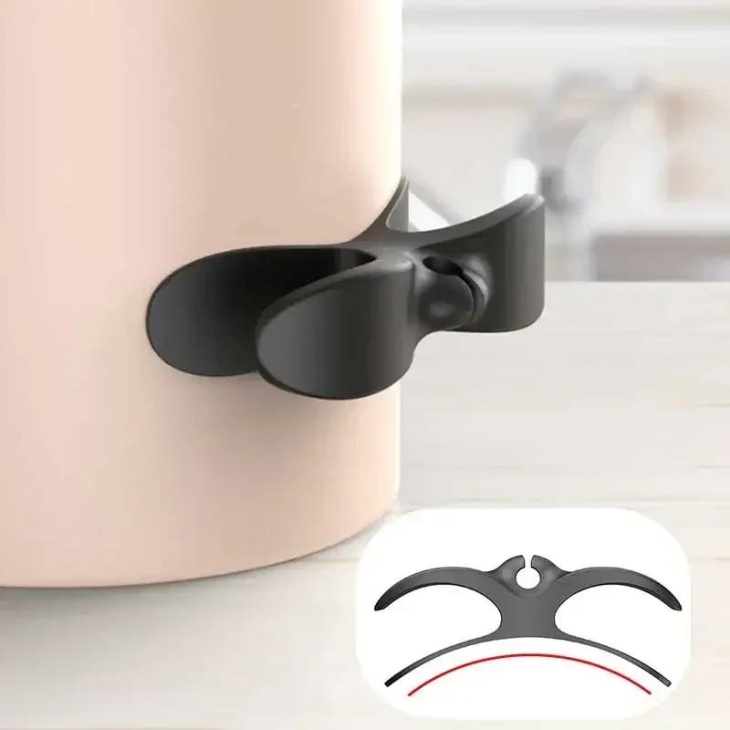 Shelf Silicone Cable Winder Home Bracket Clip Kitchen Organizer Coffee Machine Air Fryer Hook Tool 3/6Pcs Storage Organization