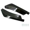 Pair Universal Car Front Rear Bumper Strip Lip Spoiler Diffuser Splitter Scratch Protector 44.5cm Winglets Side Skirt Extension