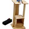 Wooden Elevator Toy DIY Early Learning Assembling Science Experiment set Craft