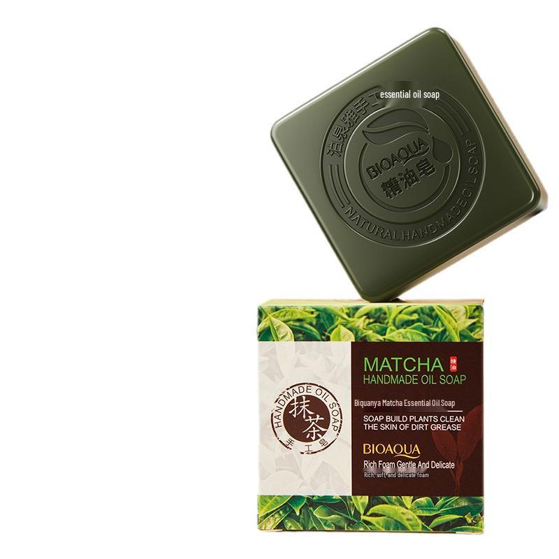 BIOAQUA Bamboo Charcoal Aloe Vera Handmade Facial Cleanser Soap