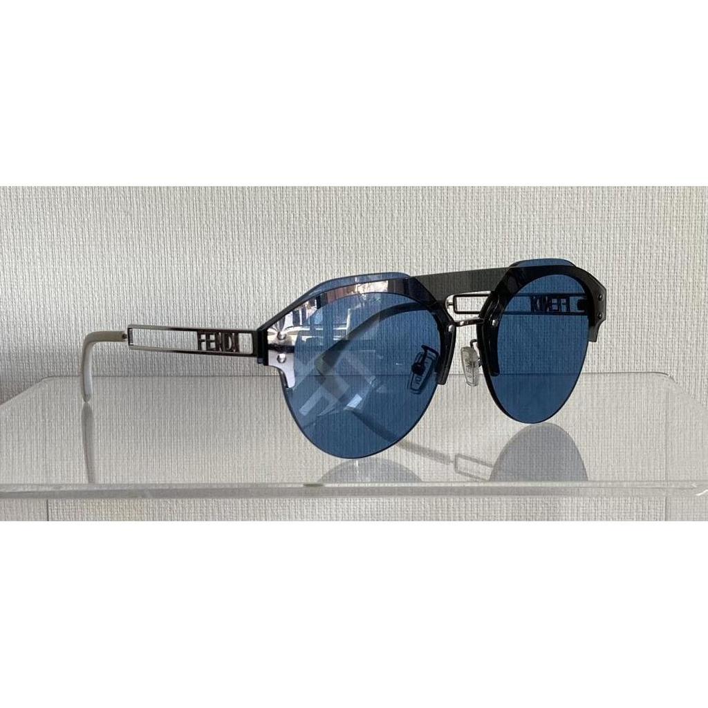 Used Fendi FE40027U Aviator Sunglasses
