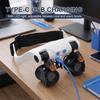 Μεγεθυντικός Φακός Κεφαλής με 14 Εναλλάξιμους Φακούς Φωτιζόμενος Μεγεθυντικός Φακός για Κοσμήματα Συγκόλληση Χειροτεχνία Επισκευή Ηλεκτρονικών