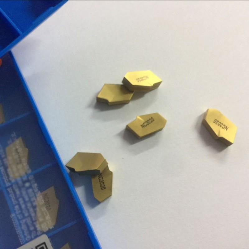 10ks SP400 NC3020 GTN-4 Zapichovací a upichovací karbidové vložky 4mm šířka ZQMX4N11-1E
