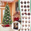 Christmas Countdown Blind Box With Muscular Santa Figure For Holiday Tree Decor And Gift Giving