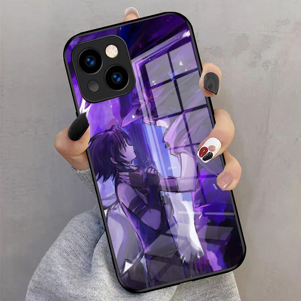 A-Azuretime Two Time A-Azure Phone Case For IPhone 17 Pro Max 16 15 14 Pro Max 13 11 X Xs Xr 8 7Plus Glass Cover