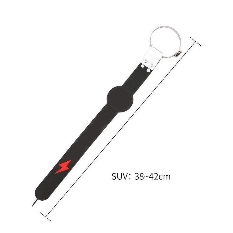 Car Anti-Static Belt Earth Ground Wire Belt Anti-Static Flex Strip Vehicle Truck Electrostatic Strip Canceller Styling For SUV