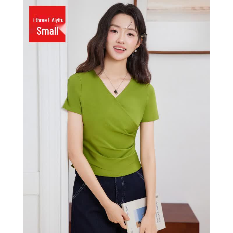IEF Petite Korean Style Slim-Fit Top M