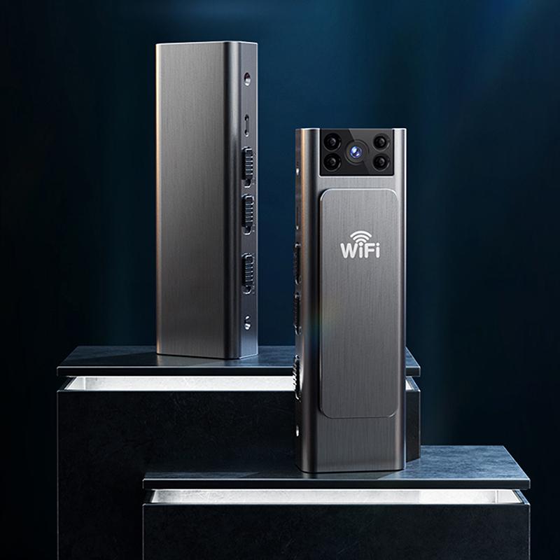 1 Sada 180° Otočná čočka Venkovní sportovní kamera HD Wifi kamera Digitální video Mini kapesní Záznamník pro orgány činné v trestním řízení