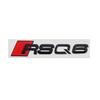 New 3D ABS Car Body Trunk Emblem Sticker Badge Decoration Decals Auto Accessories For T RSQ4 RSQ6 RSQ8 RS A3 A4 A5 A6 A7 Q3 Q5 Q7