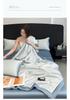 Mei Yun Ge Full Embroidery Series Water Washed Ice Silk Summer Quilt