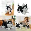 Weiches Plüsch Siberian Husky Spielzeug für Kinder Entzückendes Stofftier Kuscheltier