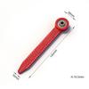 Yunbei 7-Inch Aluminum Woodworking Triangle Square Ruler, 90-Degree Angle, Dual Scale (Imperial/Metric).
