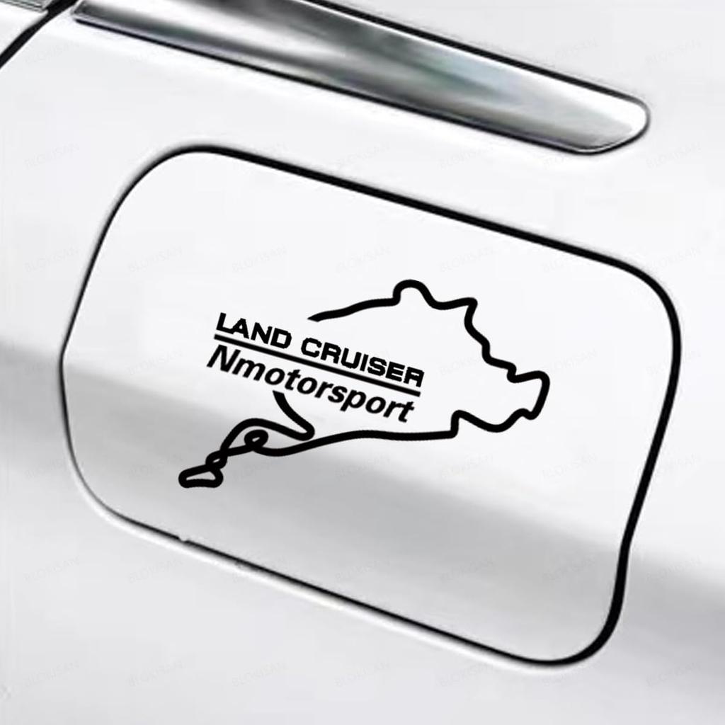 Land Cruiser Fuel Outlet Cover Sticker Rear Glass Rear 250 TRJ250W/GDJ250W Fuel Outlet Racing
