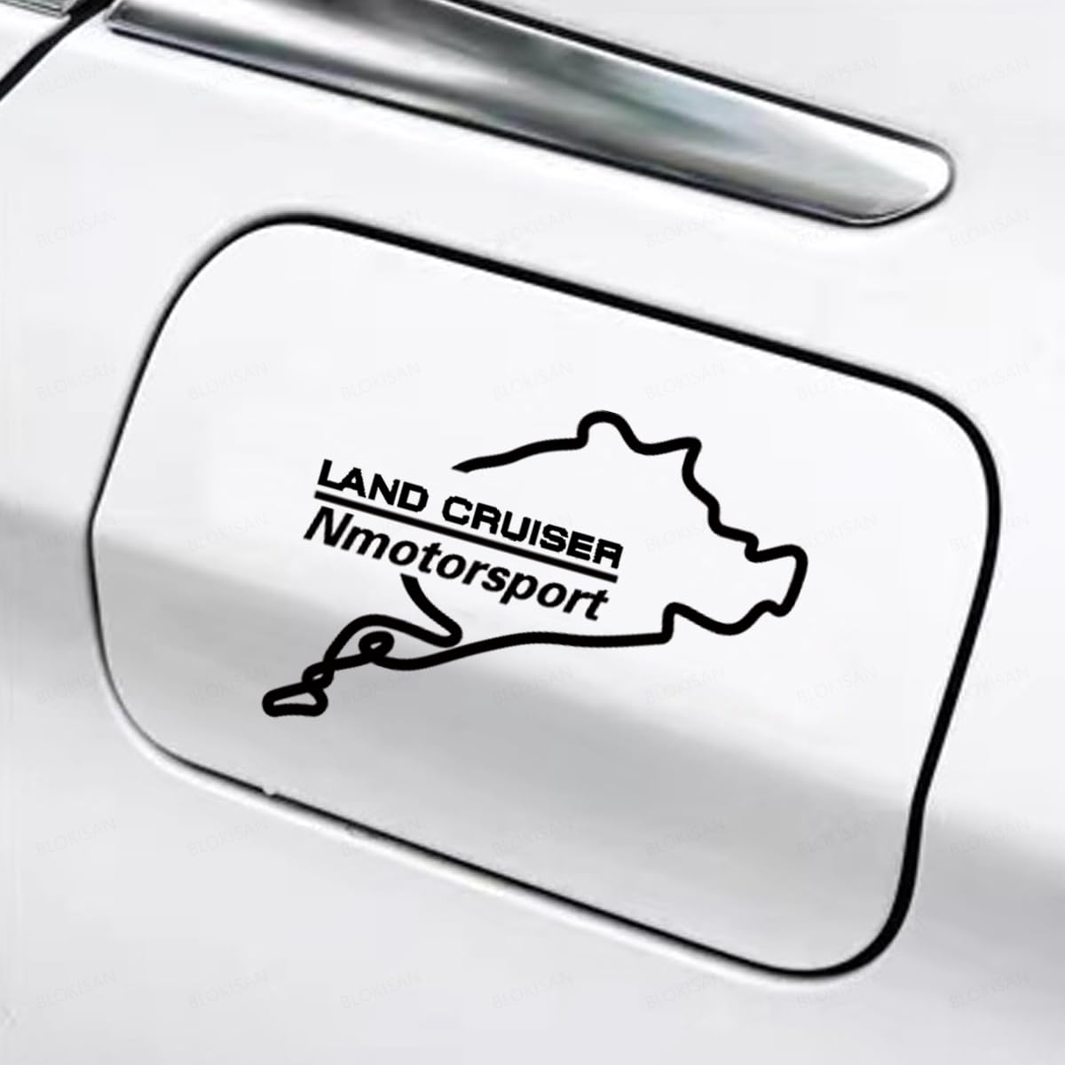 

Land Cruiser Fuel Outlet Cover Sticker Rear Glass Rear 250 TRJ250W/GDJ250W Fuel Outlet Racing Land Cruiser чёрный