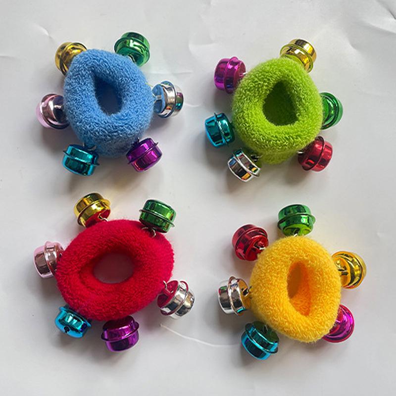 1 buc panglică pentru încheietura mâinii pentru sporturi de echipă pompon majorete meci mare pom club dans props brățară elastică cu frânghie elastică