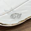 Simple Personality Qixi Festival Antlers Wings a Deer Has You Light Luxury Fashion Ring Women's Exquisite High Sense Niche Ring