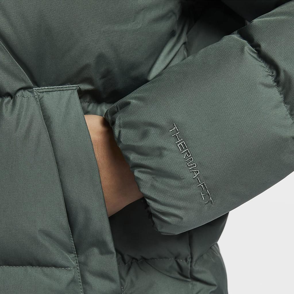 New Nike Therma FITSportswear Metro Down Jacket Women's Vintage Green FZ5929-338