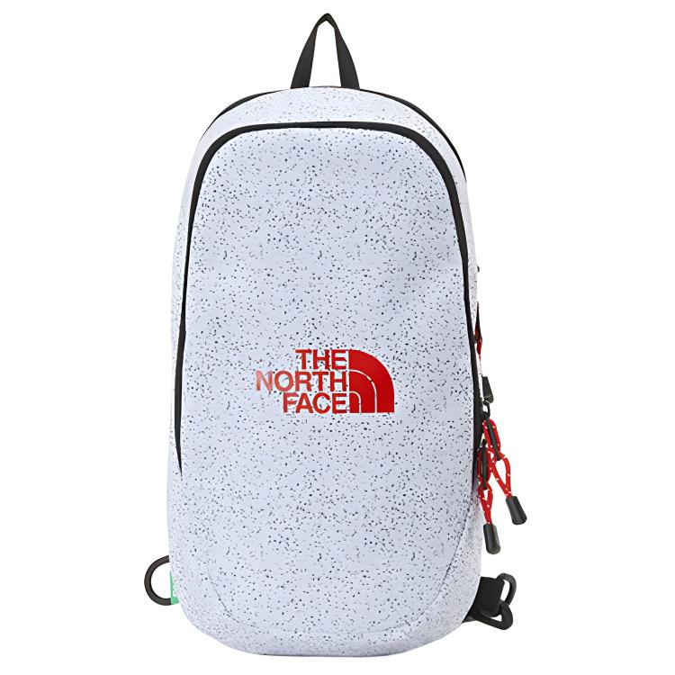 

The North Face 4.7L Letter Logo Zipper Closure Recycled Shoulder Crossbody Chest Bag Outdoor Unisex bags Gray NN2PN61C Gray