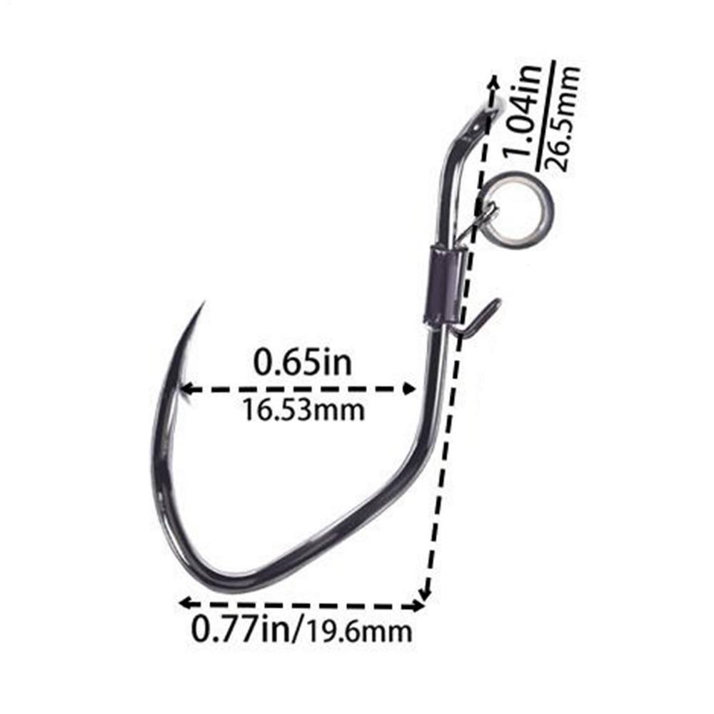 10Pcs Live Shrimp Hook Live Catfish Fishing Hook Shrimp Holder Hook High Strength Corrosion Resistant Saltwater Freshwater