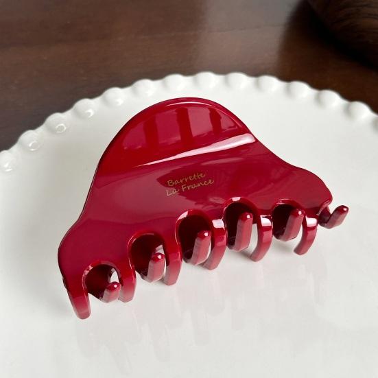 Hair Claw Ultra-Stable Grip Shark Hair Clip Acetate Sheet Lightweight Back Head Shark Hair Claw Hair