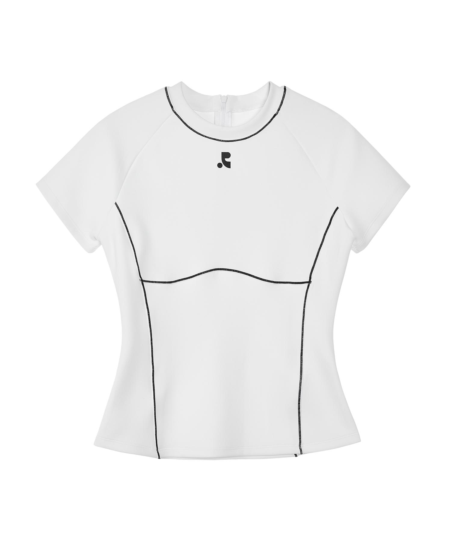 Rest And Recreation Logo Sport Top - White One
