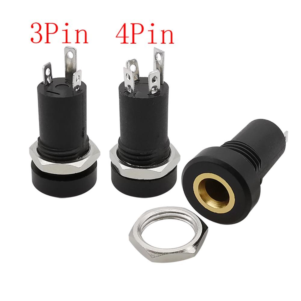 Spiral Tooth DC Socket 3 Pole PJ392A Socket Earphone Socket 3.5MM Audio Jack Headphone Jack