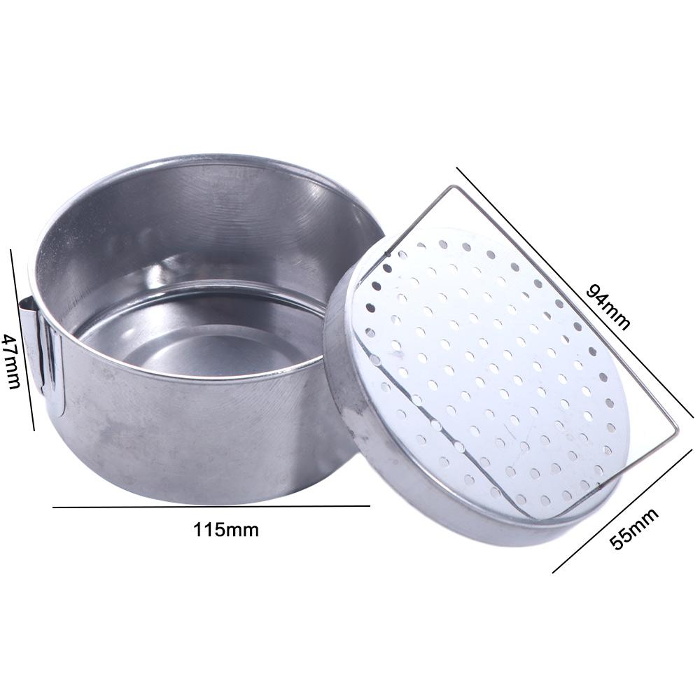 with Wash Tank Artist Brush Washer Stainless Steel Brush Wash Pot Paint Brush Holder School