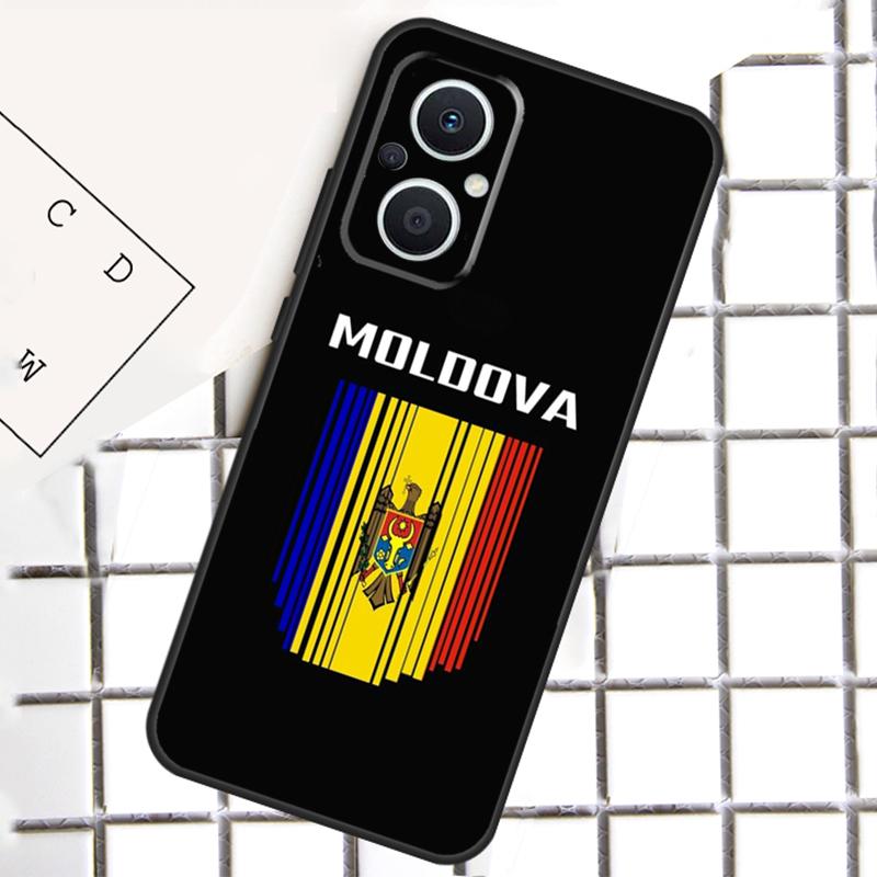 Moldova Flag Phone Case For OPPO Reno 14F 13F 12F 11F 10 Pro 8T 7 8 Lite OPPO Find X8 X6 X5 X9 Pro Cover