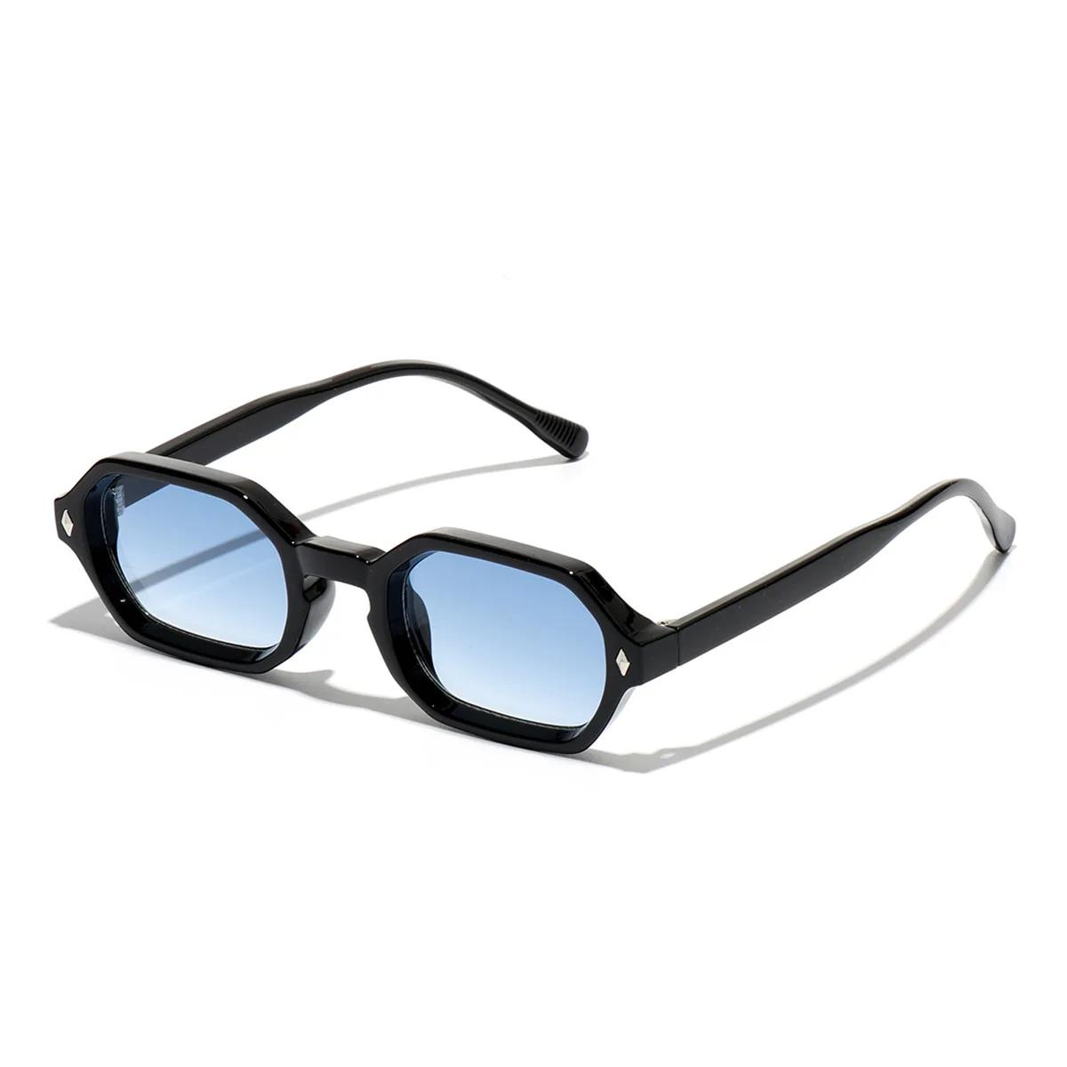 

2025 Men s Small Square Frame UV400 Sunglasses Advanced Exquisite UV Resistant Street Photography Simplicity Decorative Glasses