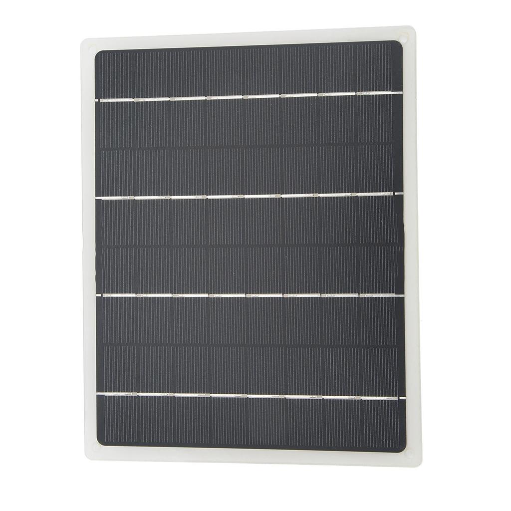 10W Solar Panel Portable Solar Battery Charger RV Accessories with Dual USB Port for Car