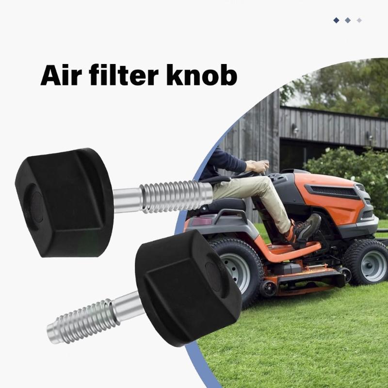 2PCS Plastic and Stainless Steel Air Filter Knobs for Engines Models 44S977 407000 40H000 40G000 YTH2348 BS790697 Models