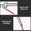 Pneumatic Air Dust Blow Gun High Pressure Removal Tools Portable Extended Retractable Dust Blow Gun Multi-purpose Cleaning Tools